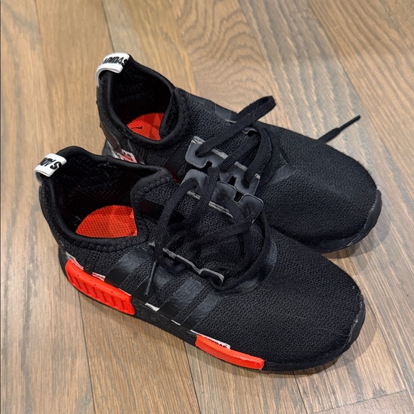 adidas Other - adidas Kids Black and Red Sneakers